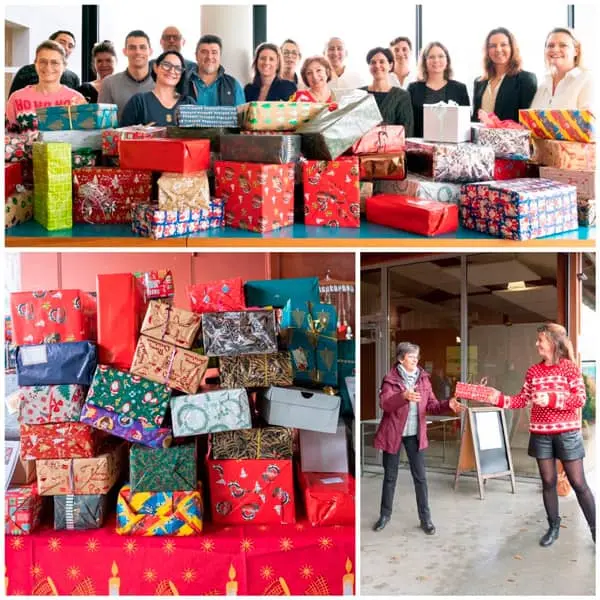 Boîtes de Noël solidaires